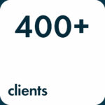 Over 400 clients