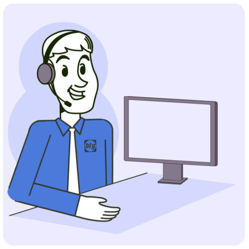 Helpdesk-Worker IT Support