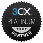Platinum Partner badge 3CX Platinum Partner